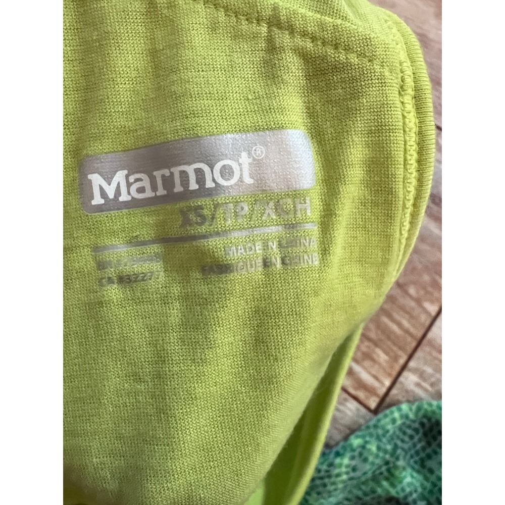 Marmot Larissa Dress XS Kiwi Sprinkle UPF 30 Athletic Active Tennis Outdoor - Picture 4 of 10